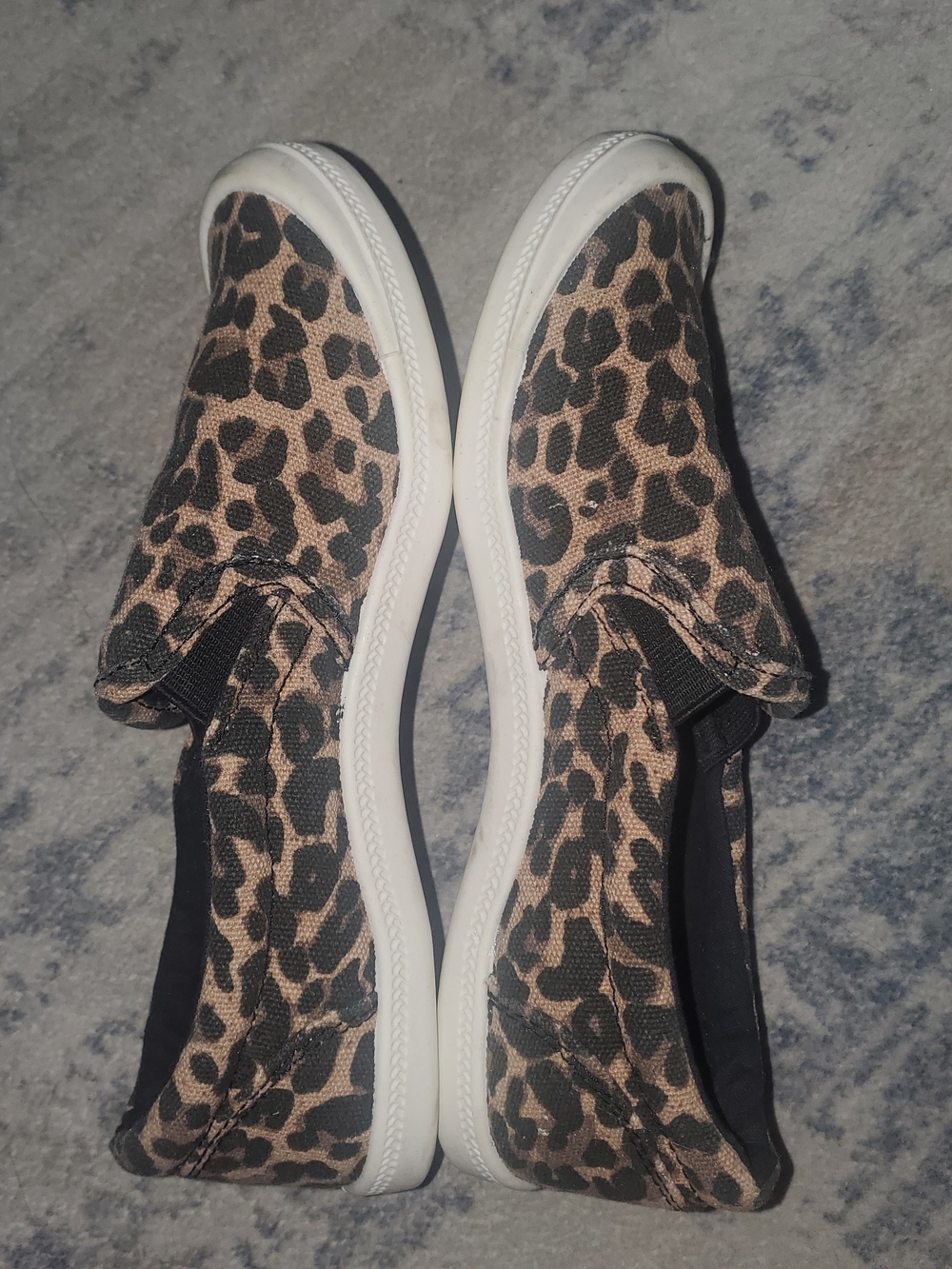 Leopard Slip-On Sneakers in Brown - Picture 3 of 5